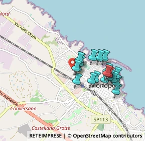 Mappa Via Vecchia Sant'Antonio, 70043 Monopoli BA, Italia (0.7575)