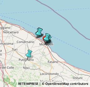 Mappa Via Vecchia Sant'Antonio, 70043 Monopoli BA, Italia (4.57455)