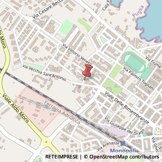 Mappa Via Regina Pacis, 26, 70043 Monopoli, Bari (Puglia)