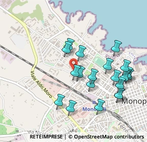 Mappa Via Vecchia Sant'Antonio, 70043 Monopoli BA, Italia (0.5215)