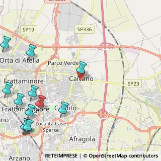 Mappa Via de Sanctis, 80023 Caivano NA, Italia (3.53833)