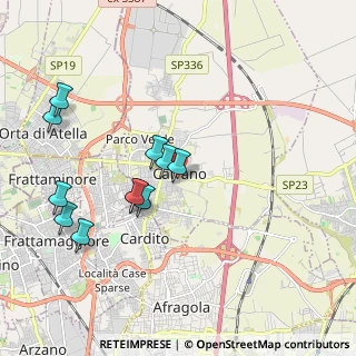 Mappa Via de Sanctis, 80023 Caivano NA, Italia (2.10091)