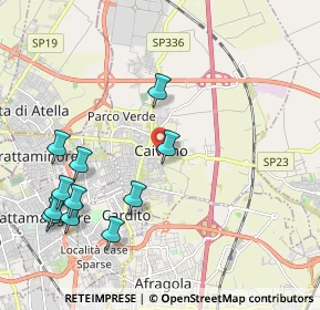 Mappa Via de Sanctis, 80023 Caivano NA, Italia (2.50727)