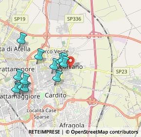 Mappa Via de Sanctis, 80023 Caivano NA, Italia (2.2075)