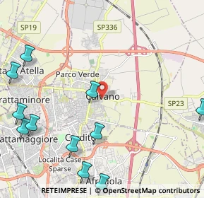 Mappa Via de Sanctis, 80023 Caivano NA, Italia (3.17909)