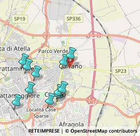 Mappa Via de Sanctis, 80023 Caivano NA, Italia (2.25364)