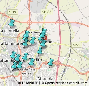 Mappa Via de Sanctis, 80023 Caivano NA, Italia (2.143)