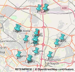 Mappa Via de Sanctis, 80023 Caivano NA, Italia (4.47706)