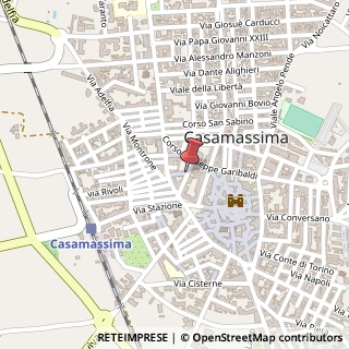 Mappa Via savino vincenzo 16, 70010 Casamassima, Bari (Puglia)