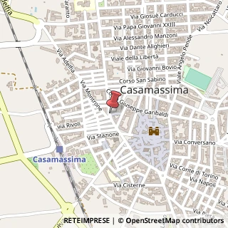 Mappa Corso Vittorio Emanuele, 27, 70010 Casamassima, Bari (Puglia)