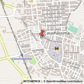 Mappa Corso Vittorio Emanuele, 41, 70010 Casamassima, Bari (Puglia)
