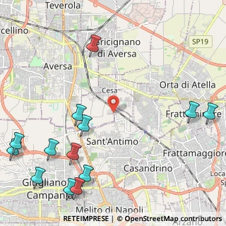 Mappa Via Domenico di Fiore, 81030 Cesa CE, Italia (3.35308)