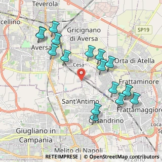 Mappa Via Domenico di Fiore, 81030 Cesa CE, Italia (2.28588)