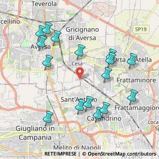 Mappa Via Domenico di Fiore, 81030 Cesa CE, Italia (2.43375)