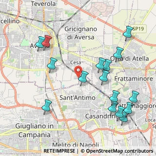 Mappa Via Domenico di Fiore, 81030 Cesa CE, Italia (2.55813)