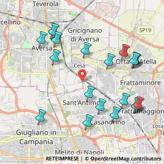 Mappa Via Domenico di Fiore, 81030 Cesa CE, Italia (2.6505)