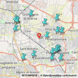 Mappa Via de Simone, 81030 Sant'Arpino CE, Italia (2.68056)