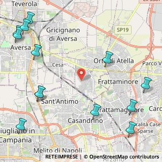 Mappa Via de Simone, 81030 Sant'Arpino CE, Italia (3.50077)