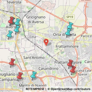 Mappa Via de Simone, 81030 Sant'Arpino CE, Italia (3.61083)