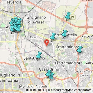 Mappa Via de Simone, 81030 Sant'Arpino CE, Italia (3.223)