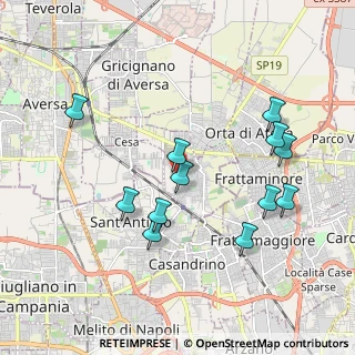Mappa Via de Simone, 81030 Sant'Arpino CE, Italia (2.08417)