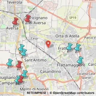Mappa Via de Simone, 81030 Sant'Arpino CE, Italia (3.4625)