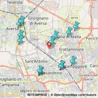 Mappa Via de Simone, 81030 Sant'Arpino CE, Italia (2.42923)