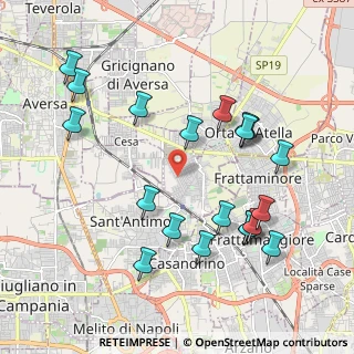 Mappa Via de Simone, 81030 Sant'Arpino CE, Italia (2.3025)