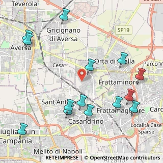 Mappa Via de Simone, 81030 Sant'Arpino CE, Italia (2.77571)