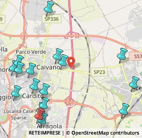 Mappa Via Giovanni Giolitti, 80023 Caivano NA, Italia (3.03471)