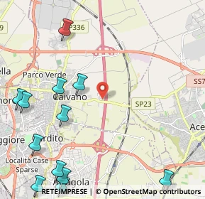 Mappa Via Giovanni Giolitti, 80023 Caivano NA, Italia (3.35083)