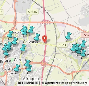 Mappa Via Giovanni Giolitti, 80023 Caivano NA, Italia (2.973)