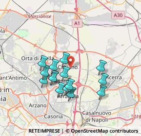 Mappa 0°50'9. 1°0'1., 80023 Caivano NA (3.35333)