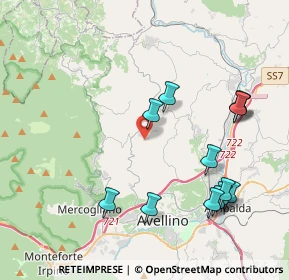 Mappa 83010 Capriglia Irpina AV, Italia (4.79077)