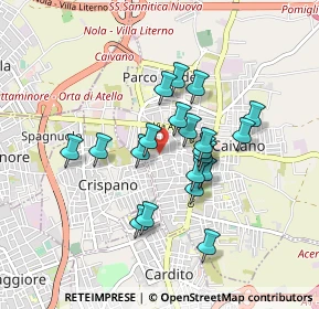 Mappa Via Santa Barbara, 80023 Caivano NA, Italia (0.759)