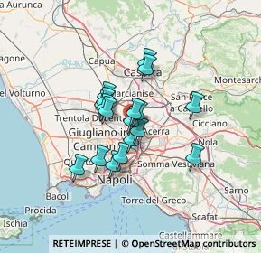 Mappa Via Santa Barbara, 80023 Caivano NA, Italia (9.755)