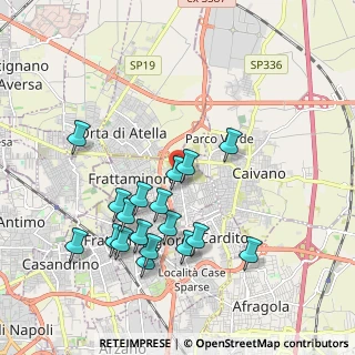 Mappa Via Camillo Benso Conte di Cavour, 80020 Crispano NA, Italia (2.08444)