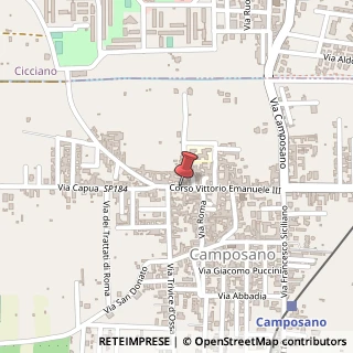 Mappa Corso Vittorio Emanuele, 102, 80030 Camposano, Napoli (Campania)