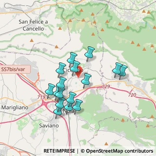 Mappa Strada Vicinale Spennata, 80030 Cicciano NA, Italia (3.45375)