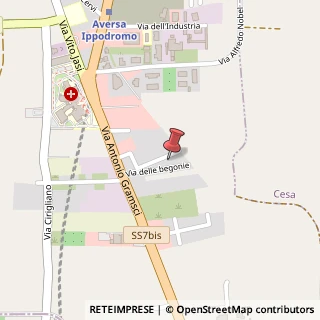 Mappa Via Maria Montessori, 18, 81031 Aversa, Caserta (Campania)
