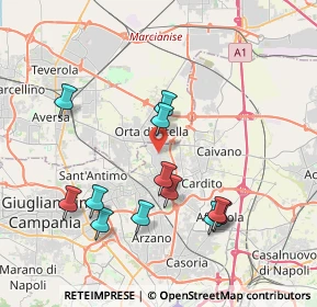 Mappa 80020 Frattaminore NA, Italia (4.12833)