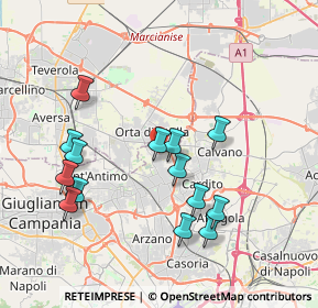 Mappa 80020 Frattaminore NA, Italia (4.06643)