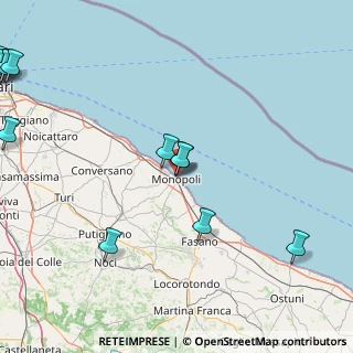 Mappa Via Punta Del Trave, 70043 Monopoli BA, Italia (30.28571)