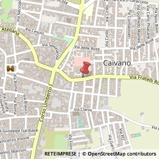 Mappa Via Fratelli Rosselli, 50, 80023 Caivano, Napoli (Campania)