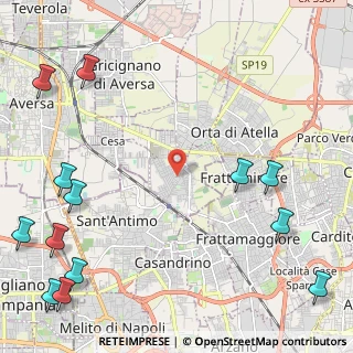 Mappa Via Perrtini, 81030 Sant'Arpino CE, Italia (3.68846)