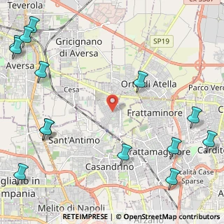 Mappa Via Perrtini, 81030 Sant'Arpino CE, Italia (3.63643)