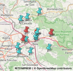 Mappa Via Provinciale per, 80033 Cicciano NA, Italia (7.12667)