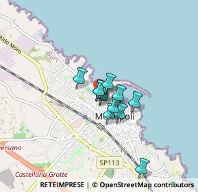 Mappa Via Luigi Finamore Pepe, 70043 Monopoli BA, Italia (0.53)