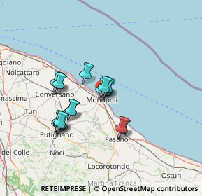 Mappa Via Luigi Finamore Pepe, 70043 Monopoli BA, Italia (12.20118)