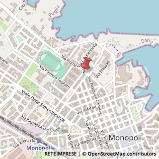 Mappa Via Fiume, 30, 70043 Monopoli, Bari (Puglia)
